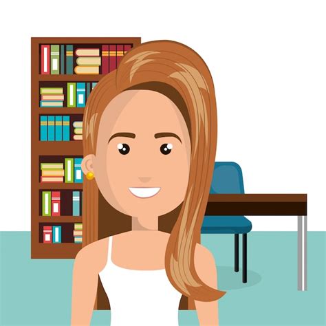 Lady Library Head Svg Vectors And Illustrations For Free Download