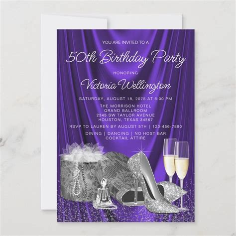 Pin On Adult Birthday Invitations By Age