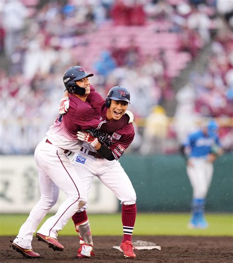 【楽天】岡島豪郎サヨナラ打「これを機に浮上していけるように」32打席ぶり待望の一打で決めた プロ野球写真ニュース 日刊スポーツ