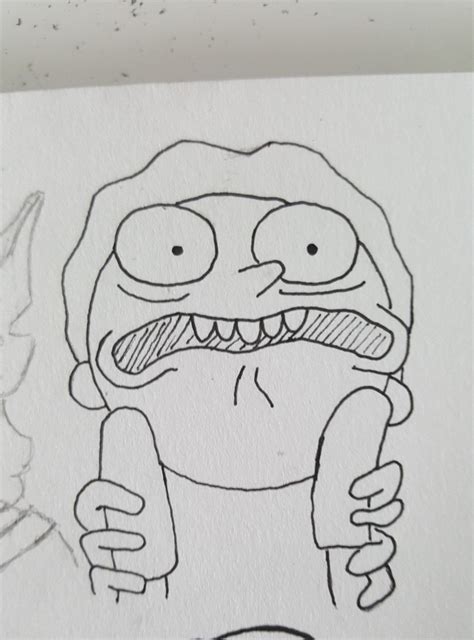 Rick And Morty Sketch at PaintingValley.com | Explore collection of ...