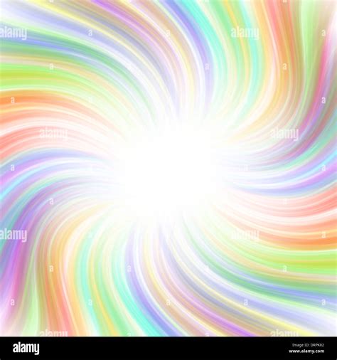 Beautiful Rainbow Swirl Background Stock Photo Alamy