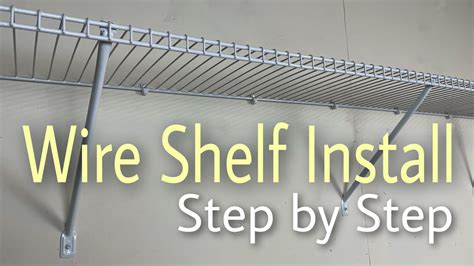 How To Install White Wire Shelves At Eve Collie Blog
