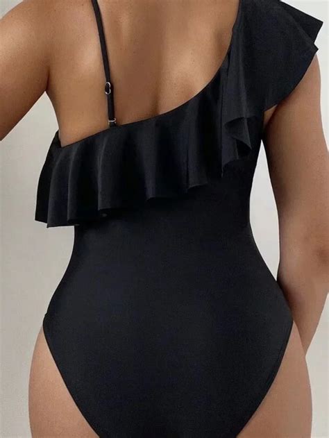 New Hot European And American Sexy Solid Color One Piece Women S Bikini Women Beach