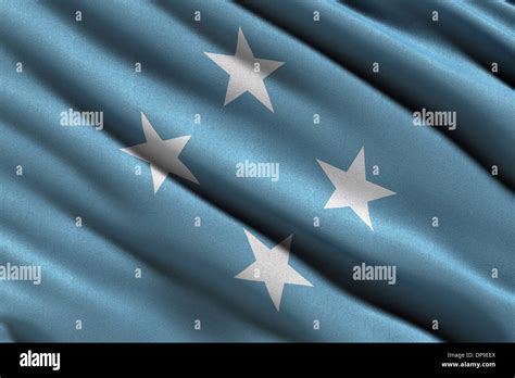 Flag of the Federated States of Micronesia Stock Photo - Alamy