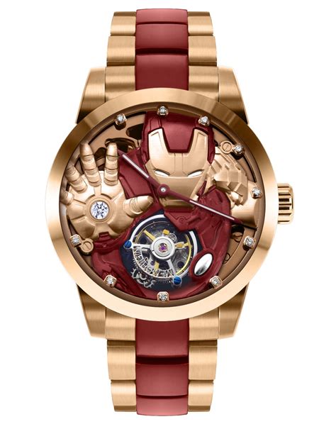 Memorigin Watch Tourbillon Iron Man Collector Limited Edition Marvel T ...