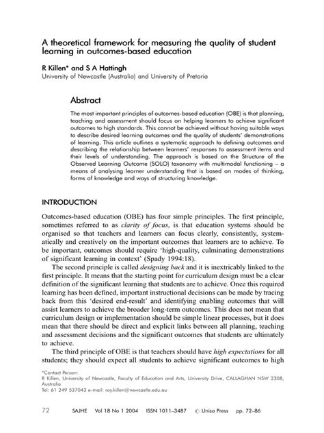 Teaching And Learning Download Free Pdf Educational Assessment