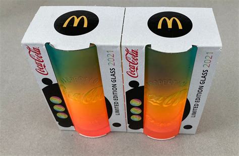 2x McDonalds Rainbow CocaCola Glas 2021 Kaufen Auf Ricardo