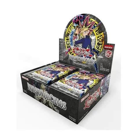 Yu Gi Oh TCG Invasion Of Chaos 25th Anniversary Edition Booster Box