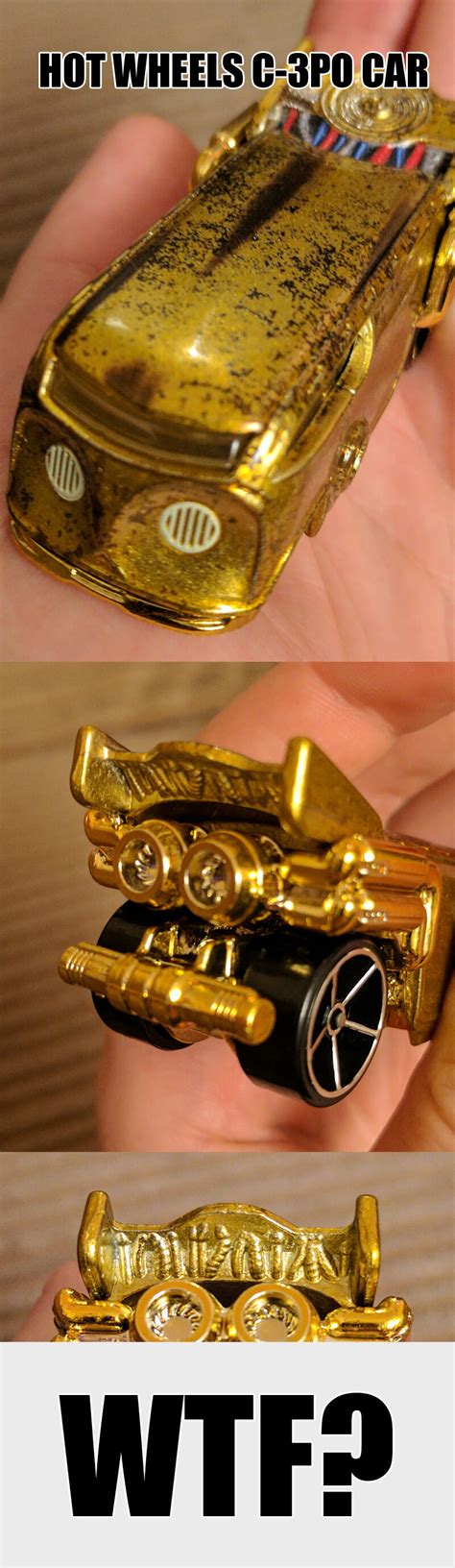 Hot Wheels C 3PO Car Has 14 Dildos Under Its Spoiler R WTF
