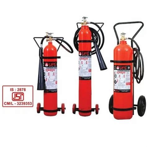 Ufs 65 Kg Carbon Dioxide Trolley Mounted Type Fire Extinguisher At Best Price In Ghaziabad