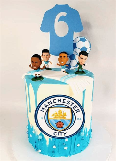 Manchester City Birthday Cake Ideas Images Pictures Manchester City