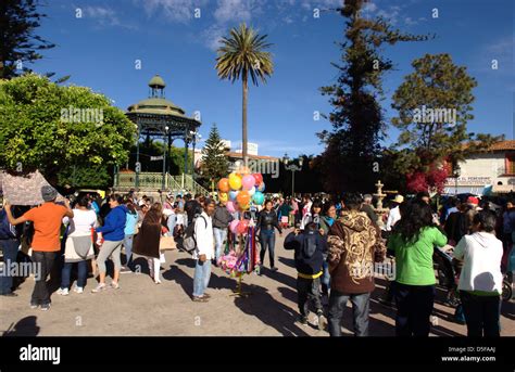 The Plaza And Bandstand Talpa De Allende Stock Photo Alamy