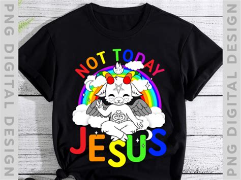 Not Today Jesus T Shirt Funny Lgbt Shirt Jesus Shirt Lgbt Shirt Not