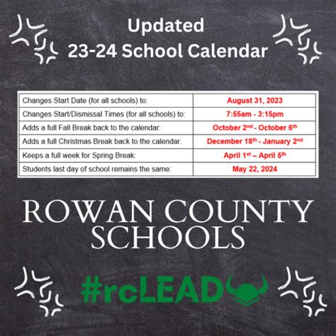 Rowan County Ky School Calendar Emera Imojean