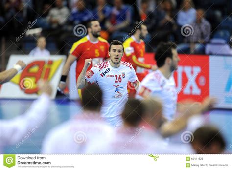 EHF EURO 2016 Croatia Macedonia Editorial Stock Photo Image Of