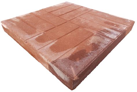 Departments 18x18 Brickface Red Patio Pave