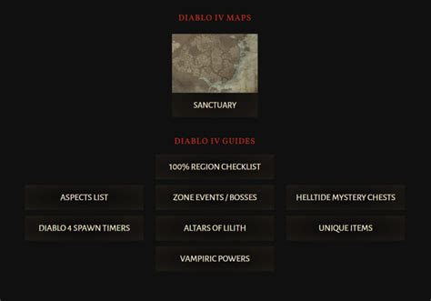 Diablo IV Interactive Map with Everything you Need - SteamAH