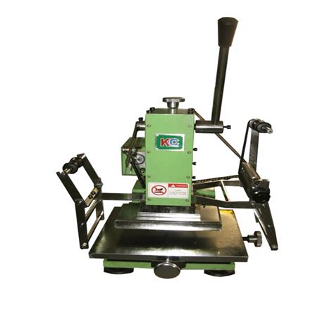 Manual Card Precision Hot Stamping Machine HM TC LC China Manufacturer Plate Making