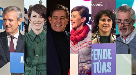 Elecciones 18 F En Galicia Estos Son Los Candidatos