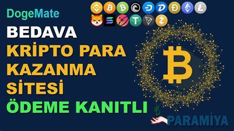 Bedava Kripto Para Kazanma Sitesi DogeMate Ödeme Kanıtlı