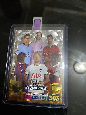 Panini Adrenalyn Xl Premier League Invincible Card Rare Ebay