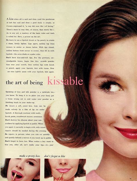 1961 02 Seventeen 91 The Art Of Being Kissable Susan Van W Flickr