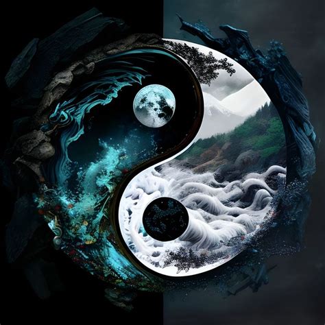 Pin By Ashfaq Wazir On Nft S Yin Yang Art Ying Yang Art Yin Yang Images