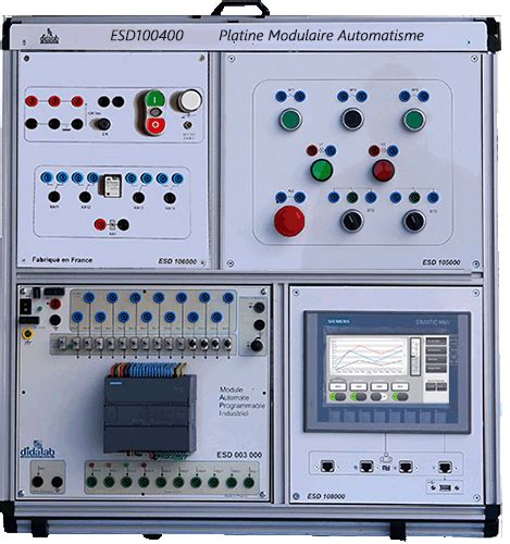 Modular Trainer For PLC And HMI Ref ESD100400