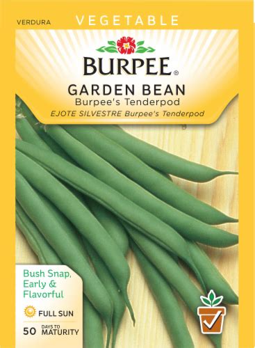 Burpee® Tenderpod Garden Bean Seeds Green 1 Ct Kroger