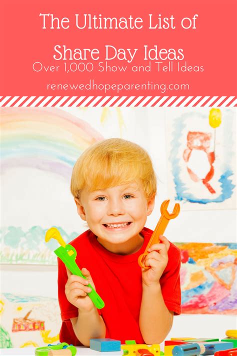 The Ultimate List Of Share Day Show And Tell For Elementary School