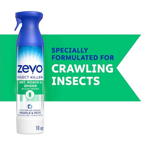 Zevo 10 Oz Home And Perimeter Indooroutdoor Bug Spray 81813501469 At