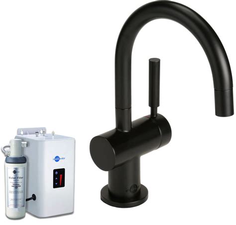 InSinkErator H3300 Hot Mixer Tap Neo Tank Water Filter Black