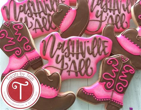 Cookies For A Bachlorette Trip To Nashville 💖 Nashvilleyall Bachlorettecookies