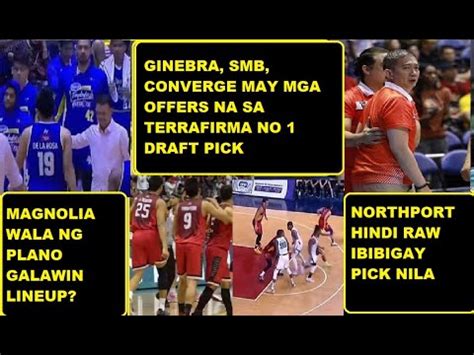 Smb Ginebra Converge May Offer Na Sa Terrafirma No Pick Magnolia