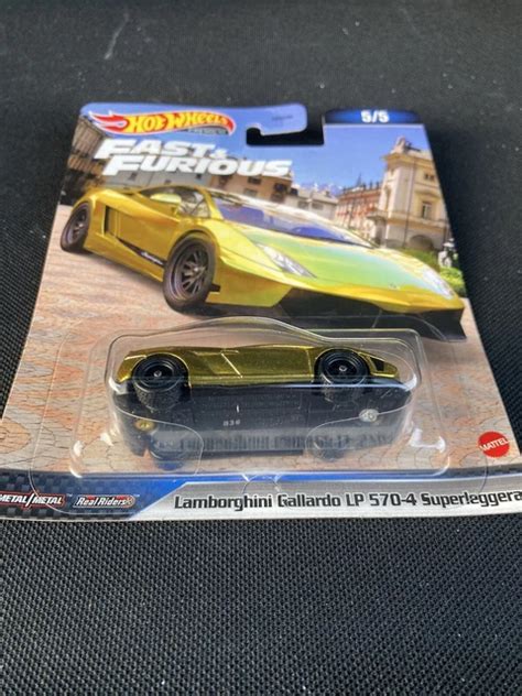 HOT WHEELS PREMIUM Fast And Furious Lamborghini Gallardo LP 570 4 Superleggera EUR 12 77