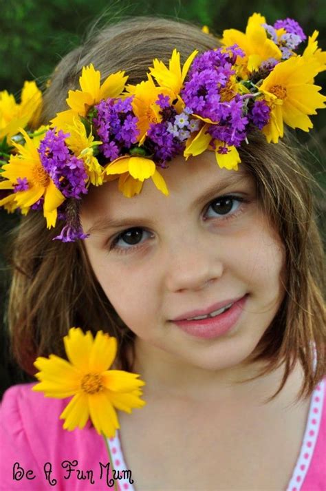 How To Make A Flower Head Wreath Head Wreath White Flower Hair