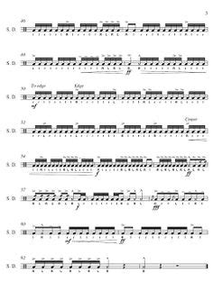 28 Marching Percussion ideas | percussion, sheet music, drum sheet music