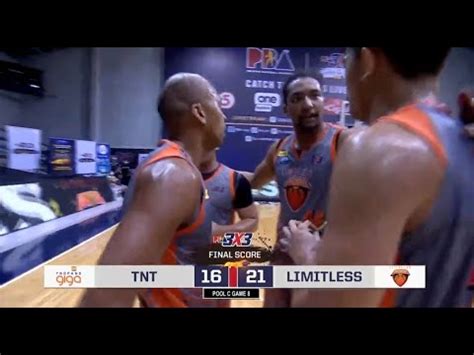 Tnt Vs Limitless Highlights Pba X Leg Pool C Game Youtube