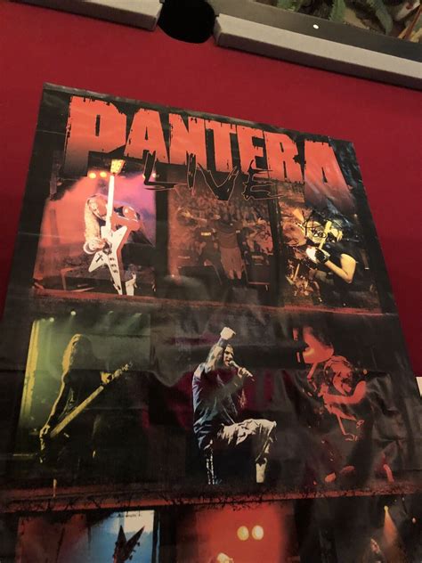 Pantera Autographed Poster Dime Bag Darrell Vinnie Paul Signed Coa Jsa