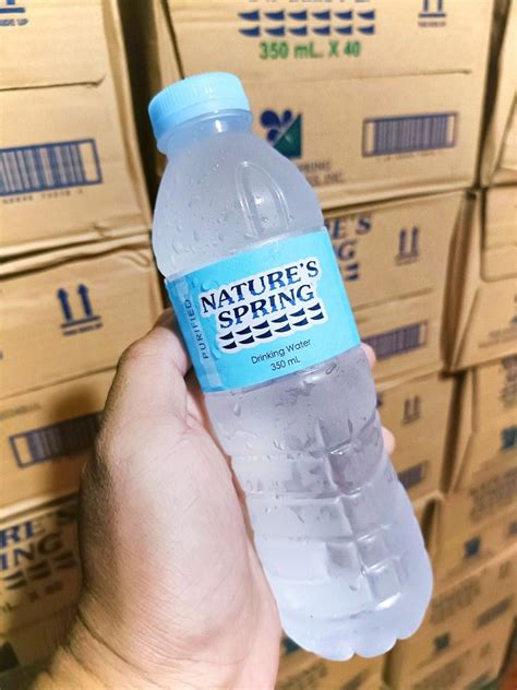 SALE Refreshing 350ML Nature S Spring Bottled Water Food Drinks