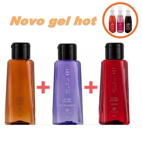 Kit Gel De Massagem Hot Gel Hinode Comest Vel Mercadolivre