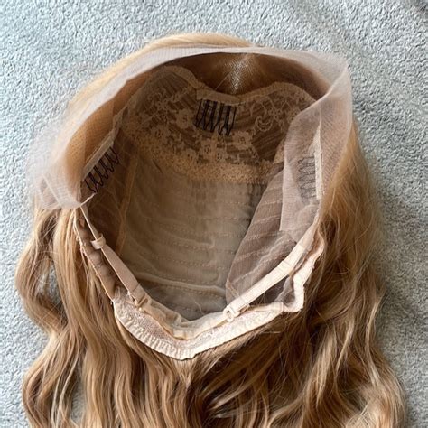FASHIONDEITYSHAIR Hair 22 Strawberry Blonde Curly Wavy Lace Front