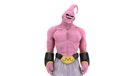 Majin Buu Thin 3d Turbosquid 1775523