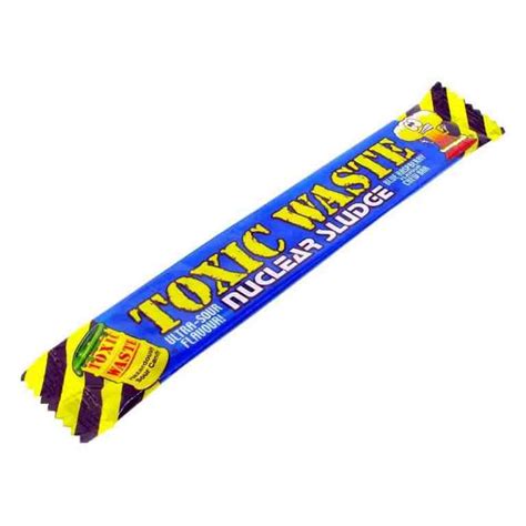 Toxic Waste Blue Raspberry Chew Bars X 10 Sweet 4 All Events