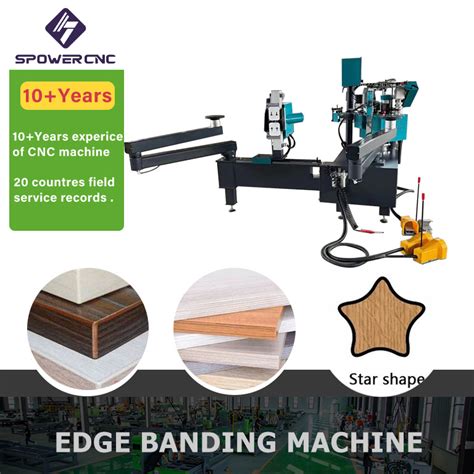 Automatic Woodworking PVC Edge Curved Edge Banding MDF Machines China