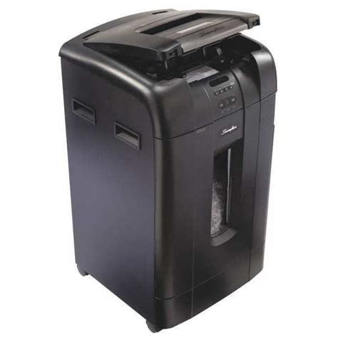 Swingline Gbc Paper Shredder 10 Fpm Black 31 Gal 1758578f Zoro