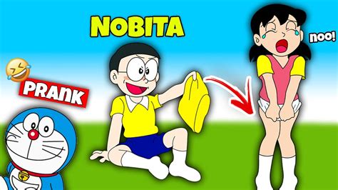 Nobita Prank With Shizuka Funny Game Prank Life Shinchan And