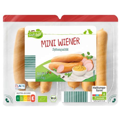 GUT BIO Bio Mini Wiener 160 g ALDI SÜD