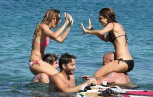 Maria Menounos Wearing A Bikini At A Beach In Greece LQ Tag