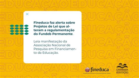 Fineduca alerta sobre Projetos de Lei que alteram a regulamentação do